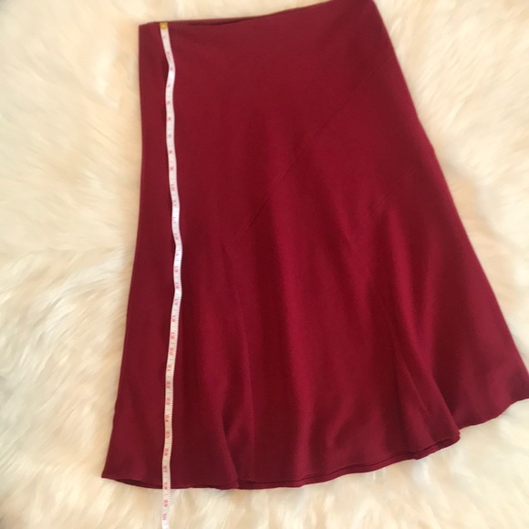 Tailor B. Moss Size 4 A Line Skirt Rust Red - Picture 3 of 7